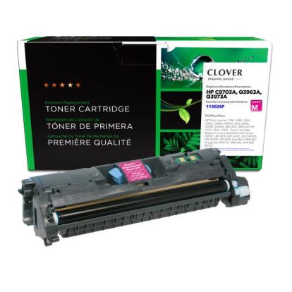 Clover Imaging Remanufactured Magenta Toner Cartridge for HP 121A/122A/123A (C9703A/Q3963A)1