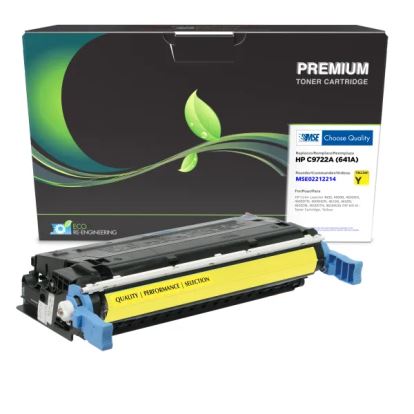 MSE Remanufactured Yellow Toner Cartridge for HP 641A (C9722A)1