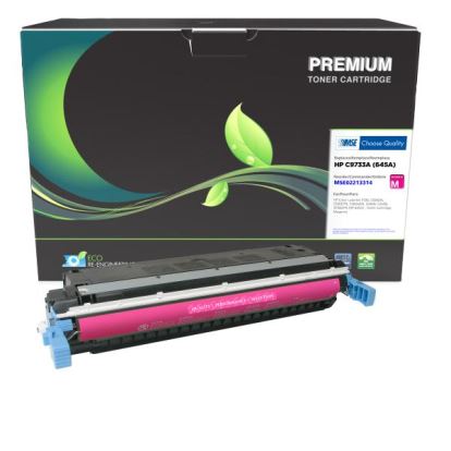 MSE Remanufactured Magenta Toner Cartridge for HP 645A (C9733A)1