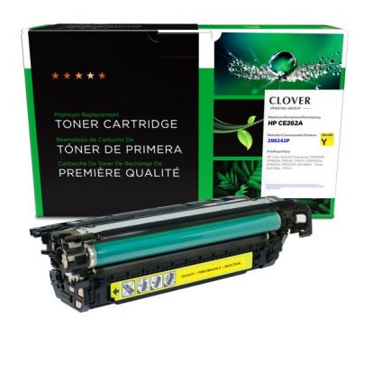 Clover Imaging Remanufactured Yellow Toner Cartridge for HP 648A (CE262A)1