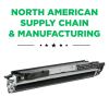 MSE Remanufactured Black Toner Cartridge for HP 126A (CE310A)2