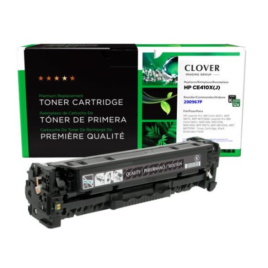 Clover Imaging Remanufactured Extended Yield Black Toner Cartridge for HP CE410X1