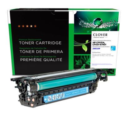 Clover Imaging Remanufactured Cyan Toner Cartridge for HP 646A (CF031A)1