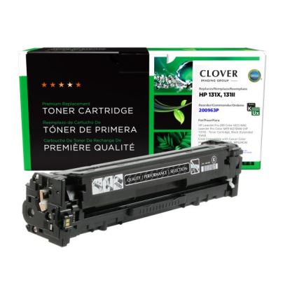 Clover Imaging Remanufactured Extended Yield Black Toner Cartridge for HP CF210X1