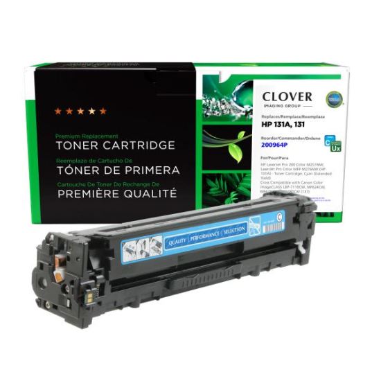 Clover Imaging Remanufactured Extended Yield Cyan Toner Cartridge for HP CF211A1