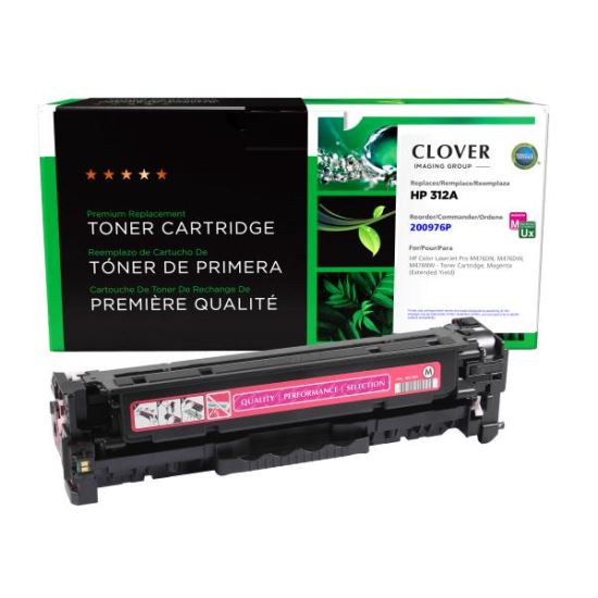 Clover Imaging Remanufactured Extended Yield Magenta Toner Cartridge for HP CF383A1