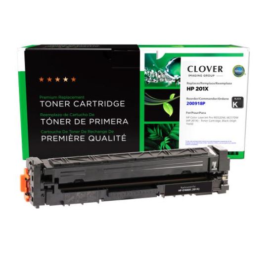 Clover Imaging Remanufactured High Yield Black Toner Cartridge for HP 201X (CF400X)1