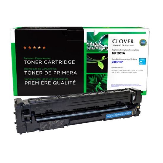 Clover Imaging Remanufactured Cyan Toner Cartridge for HP 201A (CF401A)1