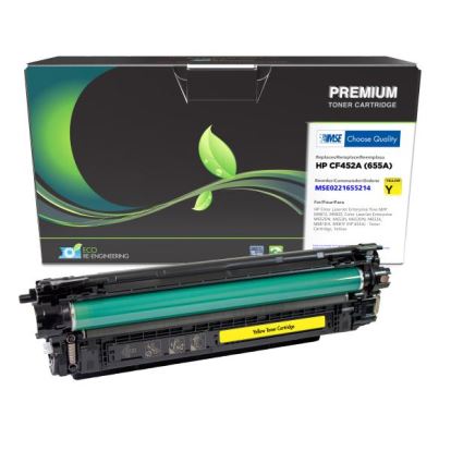 MSE Remanufactured Yellow Toner Cartridge for HP 655A (CF452A)1