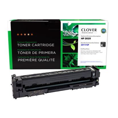 Clover Imaging Remanufactured High Yield Black Toner Cartridge for HP 202X (CF500X)1