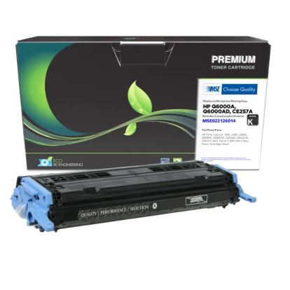 MSE Remanufactured Black Toner Cartridge for HP 124A (Q6000A)1