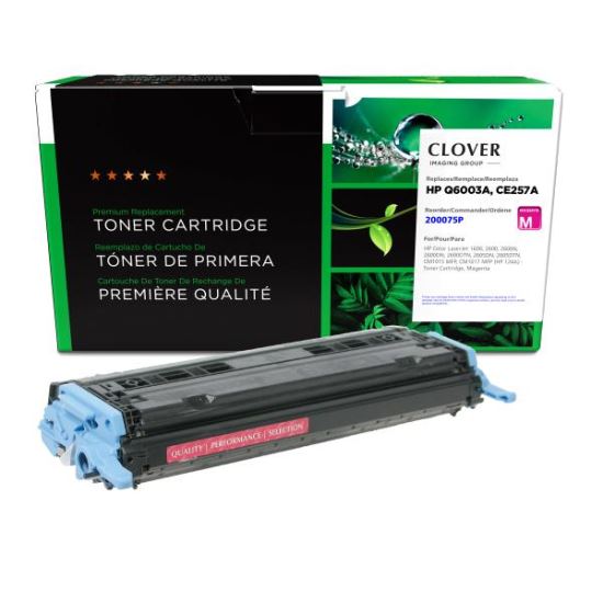 Clover Imaging Remanufactured Magenta Toner Cartridge for HP 124A (Q6003A)1