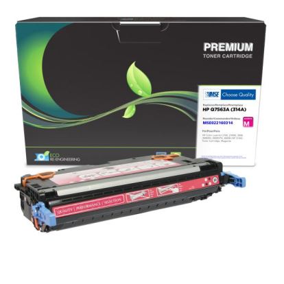 MSE Remanufactured Magenta Toner Cartridge for HP 314A (Q7563A)1