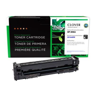 Clover Imaging Remanufactured Black Toner Cartridge (Reused OEM Chip) for HP 206A (W2110A)1