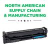 Clover Imaging Remanufactured High Yield Cyan Toner Cartridge (Reused OEM Chip) for HP 206X (W2111X)2