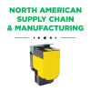 MSE Remanufactured Extra High Yield Yellow Toner Cartridge for Lexmark CS5102