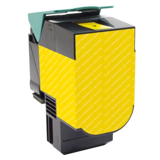 Clover Imaging Remanufactured High Yield Yellow Toner Cartridge for Lexmark CS417/CS5171