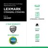 Clover Imaging Remanufactured Black Toner Cartridge for Lexmark C7343