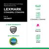 Clover Imaging Remanufactured Magenta Toner Cartridge for Lexmark C734/C736/X7343