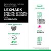 MSE Remanufactured Magenta Toner Cartridge for Lexmark C746/C7483