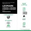 MSE Remanufactured Black Toner Cartridge for Lexmark C7463