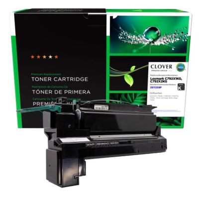 Clover Imaging Remanufactured High Yield Black Toner Cartridge for Lexmark C7921