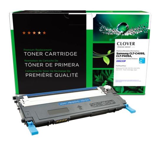 Clover Imaging Remanufactured Cyan Toner Cartridge for Samsung CLT-C409S1