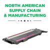 Clover Imaging Remanufactured Magenta Toner Cartridge for Samsung CLT-M404S2