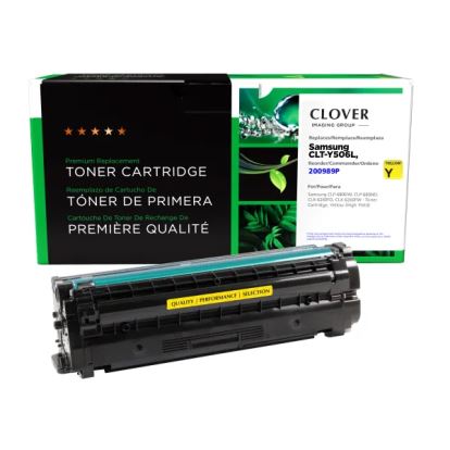Clover Imaging Remanufactured High Yield Yellow Toner Cartridge for Samsung CLT-Y506L/CLT-Y506S1