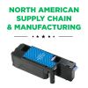 Clover Imaging Remanufactured Cyan Toner Cartridge for Xerox 106R016272