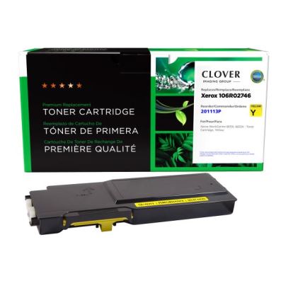 Clover Imaging Remanufactured Yellow Toner Cartridge for Xerox 106R027461