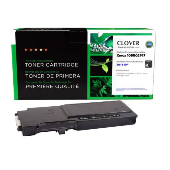 Clover Imaging Remanufactured Black Toner Cartridge for Xerox 106R027471