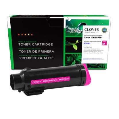 Clover Imaging Remanufactured Extra High Yield Magenta Toner Cartridge for Xerox 106R036911