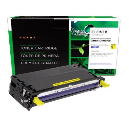 Clover Imaging Remanufactured High Yield Yellow Toner Cartridge for Xerox 113R007251