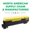 Clover Imaging Remanufactured Yellow Toner Cartridge for Kyocera TK-5622