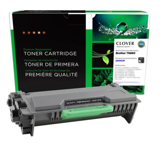 Clover Imaging Remanufactured Extra High Yield Toner Cartridge for Brother TN8801