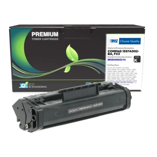 MSE Remanufactured Toner Cartridge for Canon FX3 (1557A002BA)1