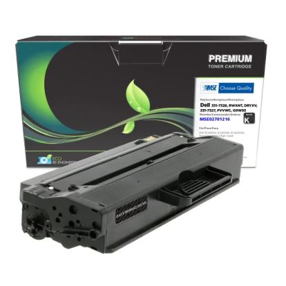 MSE Remanufactured High Yield Toner Cartridge for Dell B1260/B12651