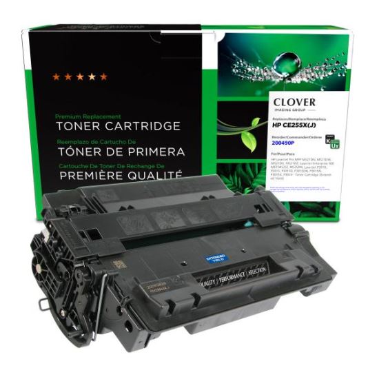 Clover Imaging Remanufactured Extended Yield Toner Cartridge for HP CE255X1