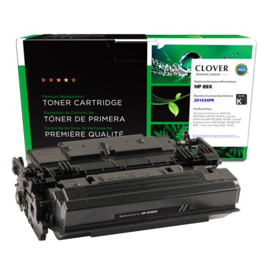 Clover Imaging Remanufactured High Yield Toner Cartridge (Reused OEM Chip) for HP 89X (CF289X)1