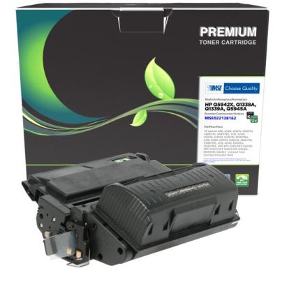 MSE Remanufactured Universal Extended Yield Toner Cartridge for HP Q1338A/Q1339A/Q5945A/Q5942X1