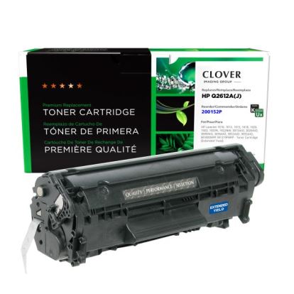 Clover Imaging Remanufactured Extended Yield Toner Cartridge for HP Q2612A1