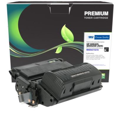 MSE Remanufactured High Yield Toner Cartridge for HP 42X (Q5942X)1