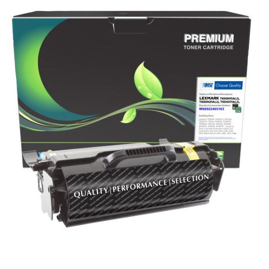 MSE Remanufactured Universal Extended Yield Toner Cartridge for Lexmark T650/T654/X652/X6561