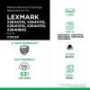 Clover Imaging Remanufactured High Yield Toner Cartridge for Lexmark X264/X363/X3643