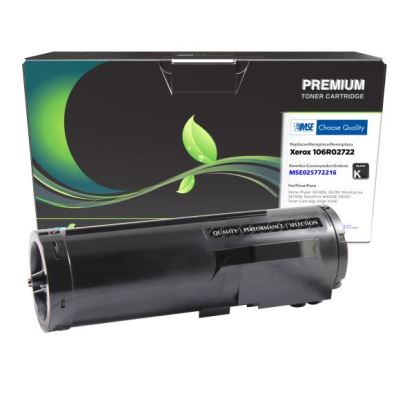 MSE Remanufactured High Yield Toner Cartridge for Xerox 106R027221