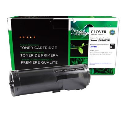 Clover Imaging Remanufactured Extra High Yield Metered Toner Cartridge for Xerox 106R027421