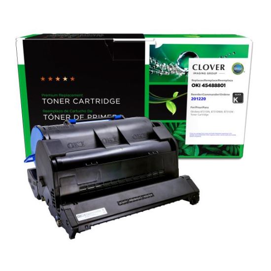 Clover Imaging Remanufactured Toner Cartridge for OKI 454888011