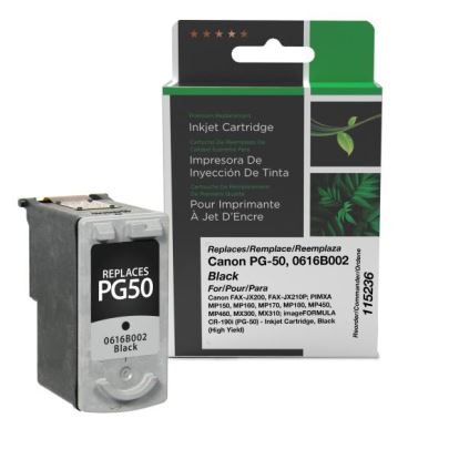 Clover Imaging Remanufactured High Yield Black Ink Cartridge for Canon PG-50 (0616B002)1