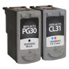 Clover Imaging Remanufactured Black, Color Ink Cartridges for Canon PG-30/CL-312